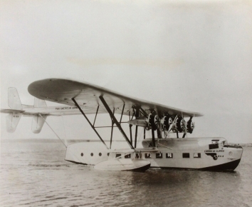 1931. AA. Pan American Sikorsky S-40 Amphibious Sesquiplane Flying Boat Aircraft (Front)