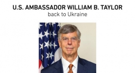 2019, July 5. BA. Kyiv Post, Kyiv, Ukraine. USUBC WELCOMES U.S. AMBASSADOR WILLIAM B. TAYLOR BACK TO UKRAINE